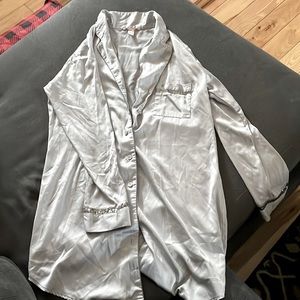 Victoria secret satin sleep shirt